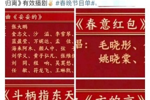 2024央视春晚看点：薛之谦独唱赵英俊金曲，丁禹兮首秀引期待